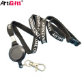 Wholesale Customized gedruckt logo einziehbare yoyo cord gewebt lanyards